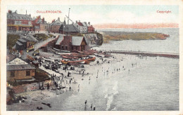 L241 England Cullercoats Salt Water Baths Boats Vintage Postcard - Altri & Non Classificati