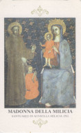 Santino Fustellato Madonna Della Milicia - Devotion Images
