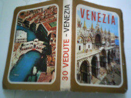 Pieghevole A Soffietto "VENEZIA 30 VEDUTE" Anni 1970 - Tourism Brochures