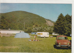 67 . SCHIRMECK . LE TERRAIN DE CAMPING    ( Voir 2 Scans ) Renault Dauphine - Schirmeck