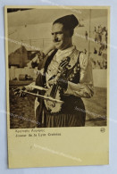 Bv863 Cartolina Cpa Joueur De La Lyre Cretoise Creta Grecia Posta Militare 23 - Greetings From...