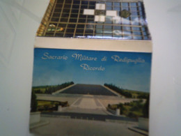 Pieghevole A Soffietto "SACRARIO MONUMENTALE DI REDIPUGLIA" Edizioni C.S.S.   Anni 1960 - Dépliants Turistici