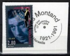 (alm)  FRANCE CINEMA YVES MONTAND 1994 OBL - Gebraucht