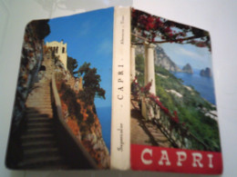 Pieghevole A Soffietto "CAPRI" Edizioni Alterocca, Terni  Anni 1960 - Dépliants Turistici