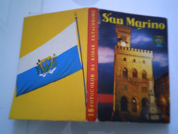 Pieghevole A Soffietto "SAN MARINO 18 FOTOCOLOR"   Anni 1970 - Dépliants Turistici