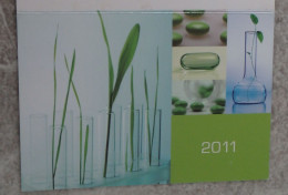 Petit Calendrier De Poche 2011  - Pharmacie  Fleury Les Aubrais Loiret - Kleinformat : 2001-...