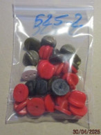 525-2 Lot De 25 Attaches En Caoutchouc à 2,5 Centimes Pièce , Telles Que Sur La Photo - Altri & Non Classificati
