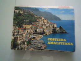 Pieghevole A Soffietto "COSTIERA AMALFITANA" Edizioni Carcavallo, Napoli Anni 1960 - Dépliants Turistici