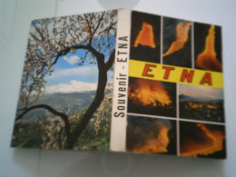 Pieghevole A Soffietto "Souvenir ETNA" Anni 1970 - Dépliants Turistici
