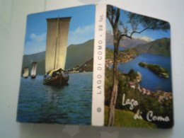Pieghevole A Soffietto "LAGO DI COMO  39 Fotocolor"  Edizioni Brunner & Co. Como  Anni 1960 - Dépliants Turistici