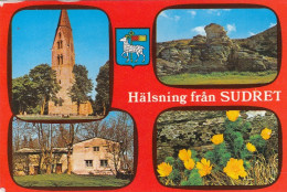 Gotland, Sudret, Mehrbildkarte Ngl #G3925 - Schweden