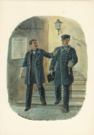Post, Postdirektor Und Postsekretär 1871 Ngl #G4160 - Post & Briefboten