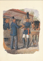 Post, Landbriefträger Und Postillion 1871 Ngl #G4159 - Post & Briefboten