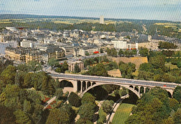Luxembourg, Vue Aérienne Du Pont Adolphe Et Du Bloulevard Roosevelt Ngl #G5412 - Altri & Non Classificati