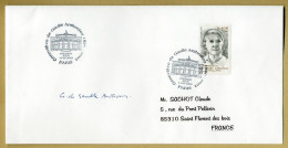 Geneviève De Gaulle-Anthonioz (1920-2002) - Résistante - Rare Enveloppe Signée - Politiek & Militair