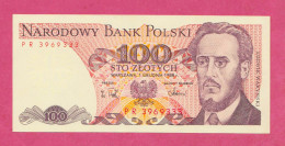 Poland, 1988- 100 Zlotys- Obverse Portrait Of Ludwik Waryński - Editor Of The Magazine Proletaryat . - Poland