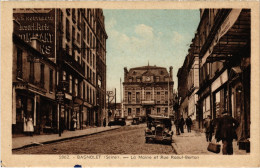 CPA Bagnolet La Mairie Et Rue Raoul Berton (1360939) - Bagnolet