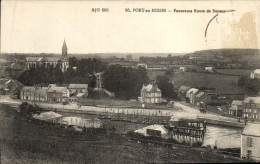 CPA Port En Bessin Panorama Route De Bayeux - Sonstige & Ohne Zuordnung