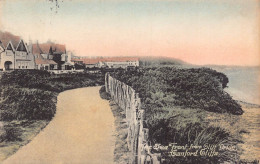 L239 England 1918 The Sea Front And Cliff Drive Canford Cliffs Vintage Postcard - Altri & Non Classificati