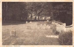 L239 England Jordans Burial Ground Cemetery Vintage Postcard - Altri & Non Classificati
