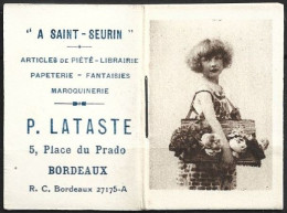 PETIT ALMANACH DE POCHE 1927 P Lataste Bordeaux Format 6 X 4 Cm - Small : 1921-40