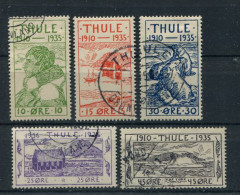 Greenland / Thule 1935-36. Complete Set. ALL USED - Thule