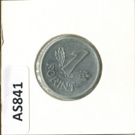 1 FORINT 1970 SIEBENBÜRGEN HUNGARY Münze #AS841.D.A - Hongrie
