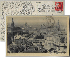 Denmark 1930s Postcard  Photo View Of Holmens Canal In Copenhagen Publisher Kunstico No.734 Sent To France Shipped - Dänemark