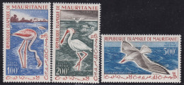 1961 MAURITANIA - Posta Aerea Catalogo Yvert N. 18-20 Uccelli 3 Valori - MNH** - Autres & Non Classés