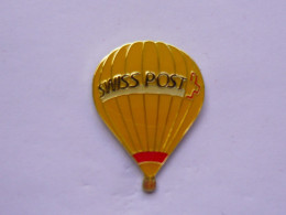 Pin S MONGOLFIERE SWISS POST SERVICE POSTAL SUISSE  BQ - Mongolfiere