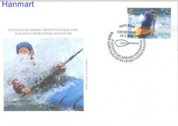Slovenia 2006 Mi 586 FDC  (FDC ZE2 SLN586) - Roeisport