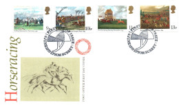 (RECTO / VERSO) BRITISH BIRDS - 6 JUNE 1979 - HORSERACING - COURSES DE CHEVAUX - FIRST DAY COVER - 1971-1980 Decimal Issues