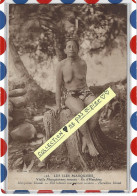 Océanie**** Polynésie- Îles Marquises -Vieille Marquisienne Tatouée-Île D'Hatuhiva(L.Gauthier N°123) - Französisch-Polynesien