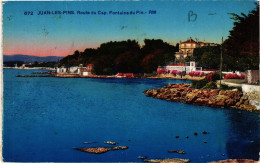 CPA JUAN-les-PINS - Route Du Cap.Fontaine Du Pin (514326) - Juan-les-Pins