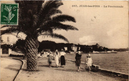 CPA JUAN-les-PINS - La Promenade (514424) - Juan-les-Pins