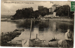 CPA JUAN-les-PINS - La Fontaine Du Pin (199120) - Juan-les-Pins