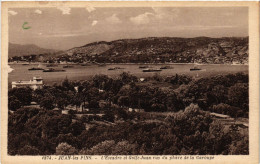 CPA JUAN-les-PINS - L'Escadre Et Golfe.Juan Vus Du Phare De La Garoupe (514343) - Juan-les-Pins