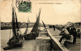 CPA Les SABLES-d'OLONNE - Le Halage (112614) - Sables D'Olonne