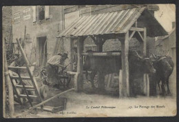 CPA Cantal 15 Circulée Métier Maréchal Ferrant Forgeron - Sonstige & Ohne Zuordnung