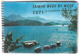 Agenda - Calendrier  -  Taiwan   -  Week By Week  - 1971 An Illustrated Kuangchi Diary - Other & Unclassified