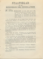 Staatsblad 1929 : Autobusdienst Nederhemert - S Hertogenbosch - Documentos Históricos