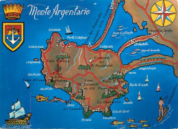 Italy Monte Argentario (Grosseto) Map Souvenir - Maps
