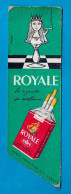 Marque Pages Ancien Cigarettes Disque Bleu -Royales - Segnalibri