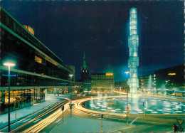 Sweden Stockholm Glass Tower Night View - Schweden
