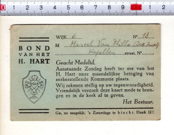 KL 5398 - BOND VAN HET H. HART - Autres & Non Classés