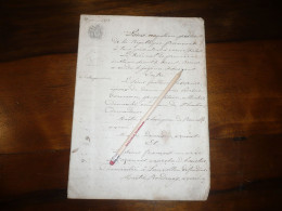 BRETAGNE COTES DU NORD PLOUHA LANVOLLON LECORNEC LE COZANNET JUGEMENT 1852 - Manuscripts