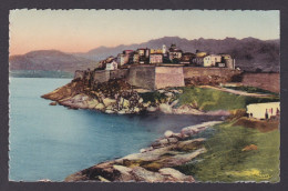 FRANCE, Postcard, Calvi, La Haute Ville, L'Entrée Du Golfe - Calvi