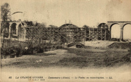 DANNEMARIE LE VIADUC EN RECONSTRUCTION - Dannemarie