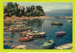 06 CAP D'ANTIBES Le Port De L'OLIVETTE Barques Bateaux De Pêche En 1957 - Cap D'Antibes - La Garoupe