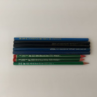 Lot Of 8 Vintage Pencils L&C HARDTMUTH Eros Negro Mephisto Othelo Swan #5843 - Lapiceros